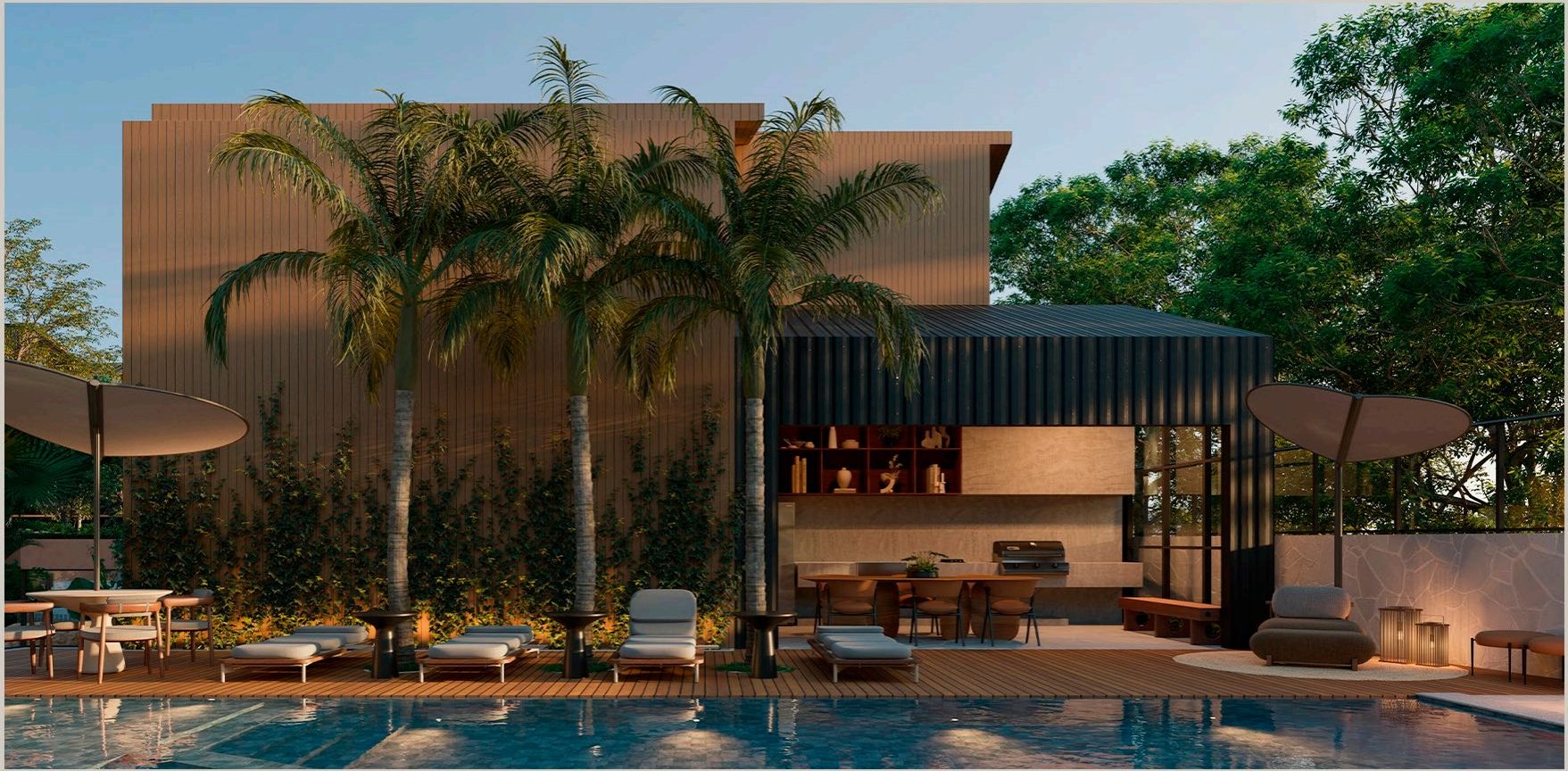 Piscina — Tekoá Boutique Residences