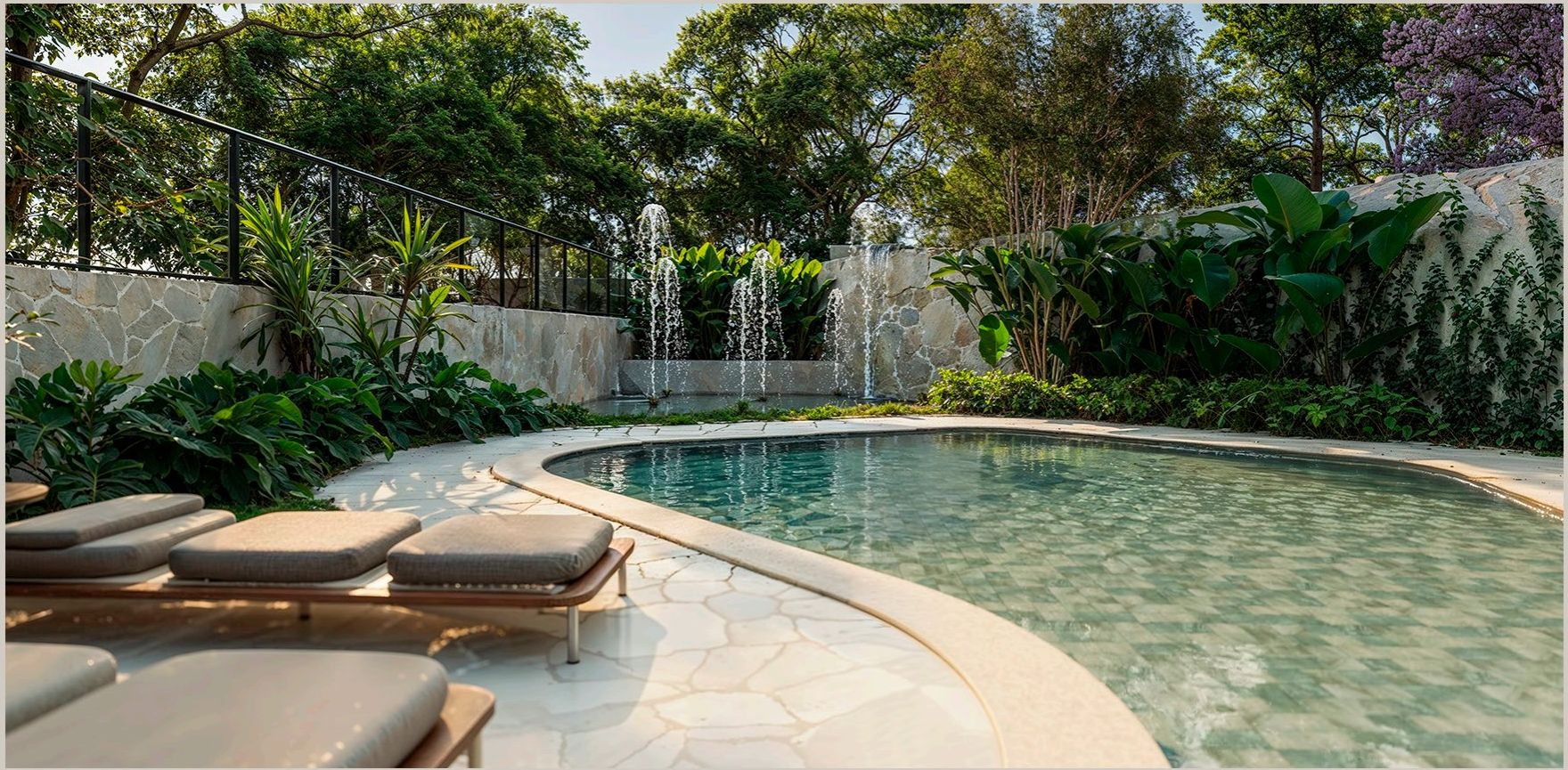 Piscina infantil — Tekoá Boutique Residences
